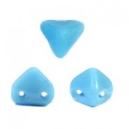 Les perles par Puca® Super-kheops Perlen Opaque Blue Turquoise 63030